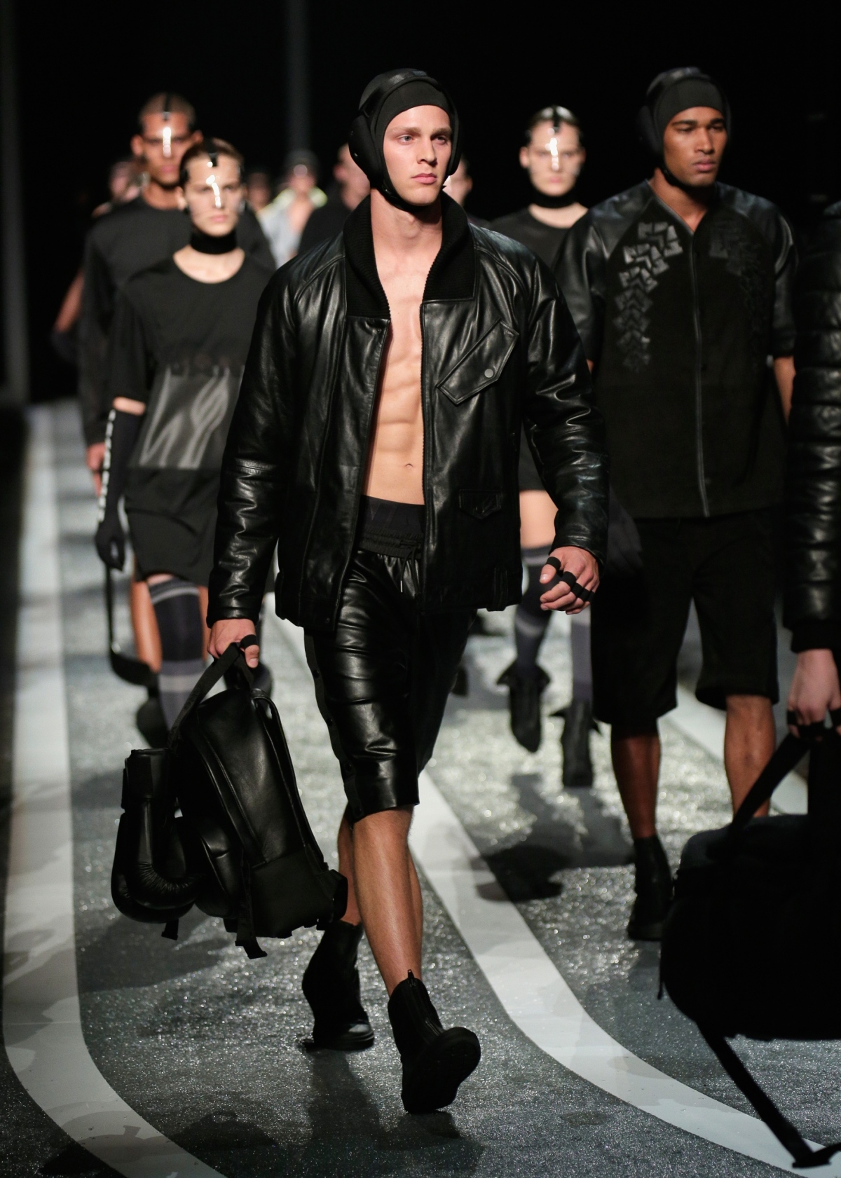 Defilé prehliadky Alexander Wang X H&M.