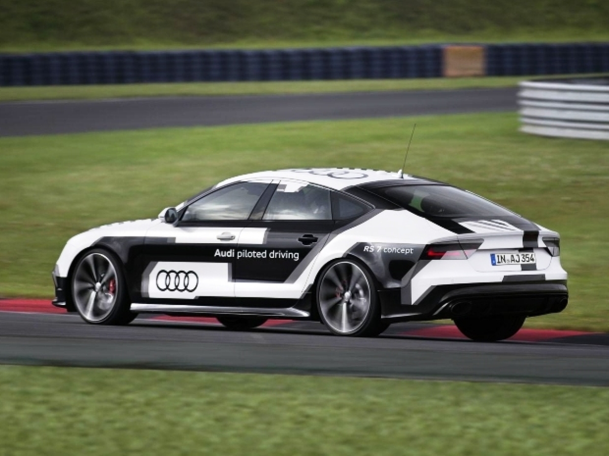 Audi RS7 - autonómna jazda