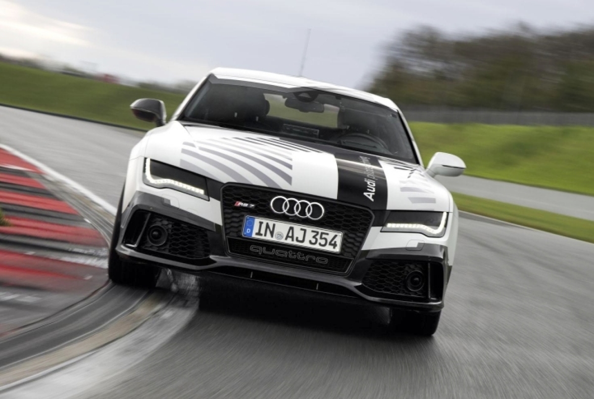 Audi RS7 - autonómna jazda