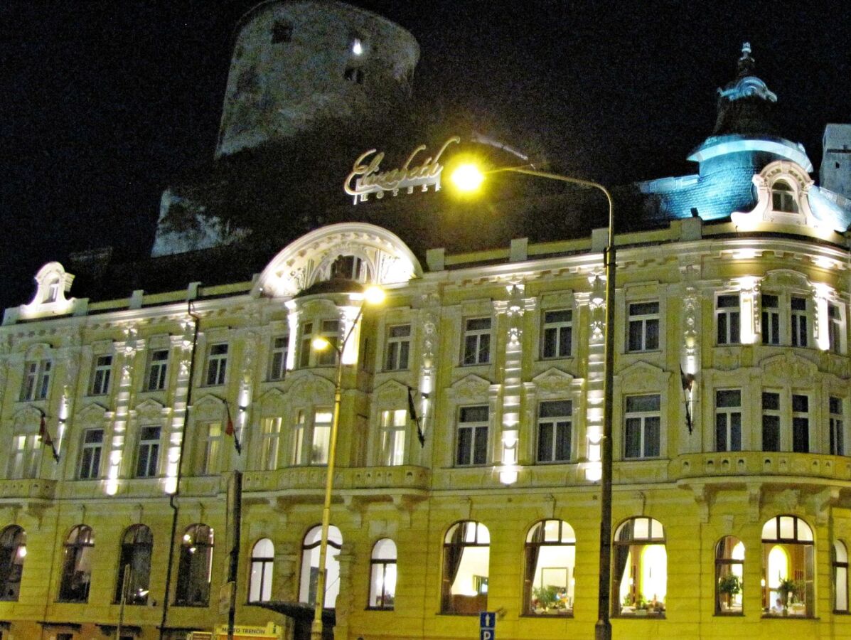 Elizabeth, hotel, Trencin,
