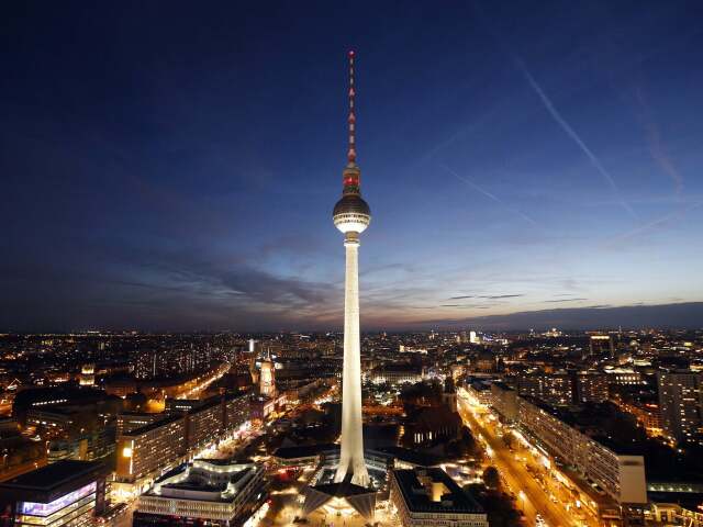 Berlín, televízna veža, Alexanderplatz