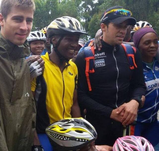 Peter Sagan, Alberto Contador