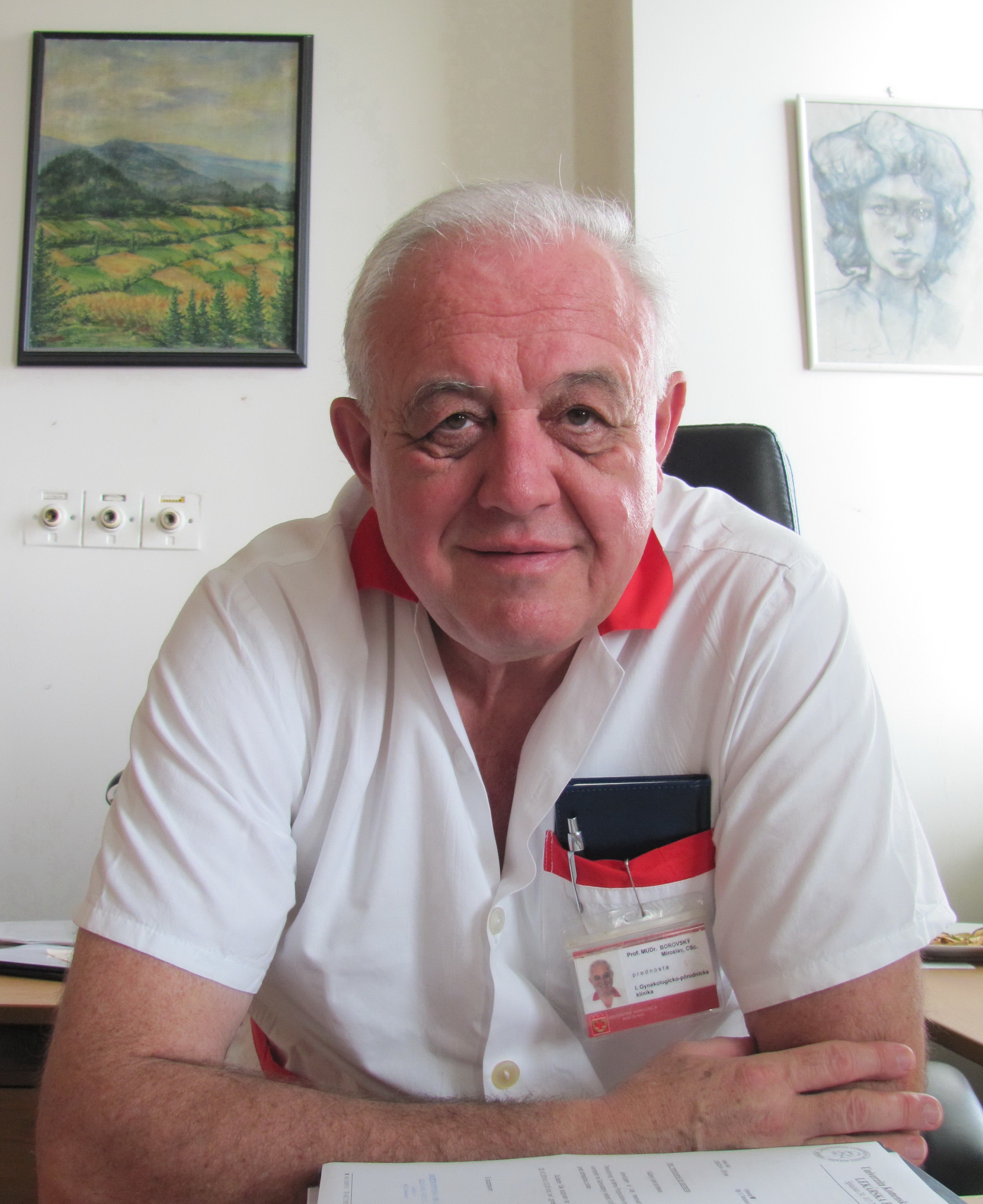 MUDr. Miroslav Borovský.