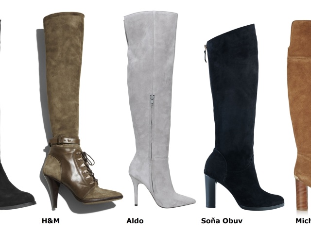 čižmy - zima 2014 - 40 tipov - trendy