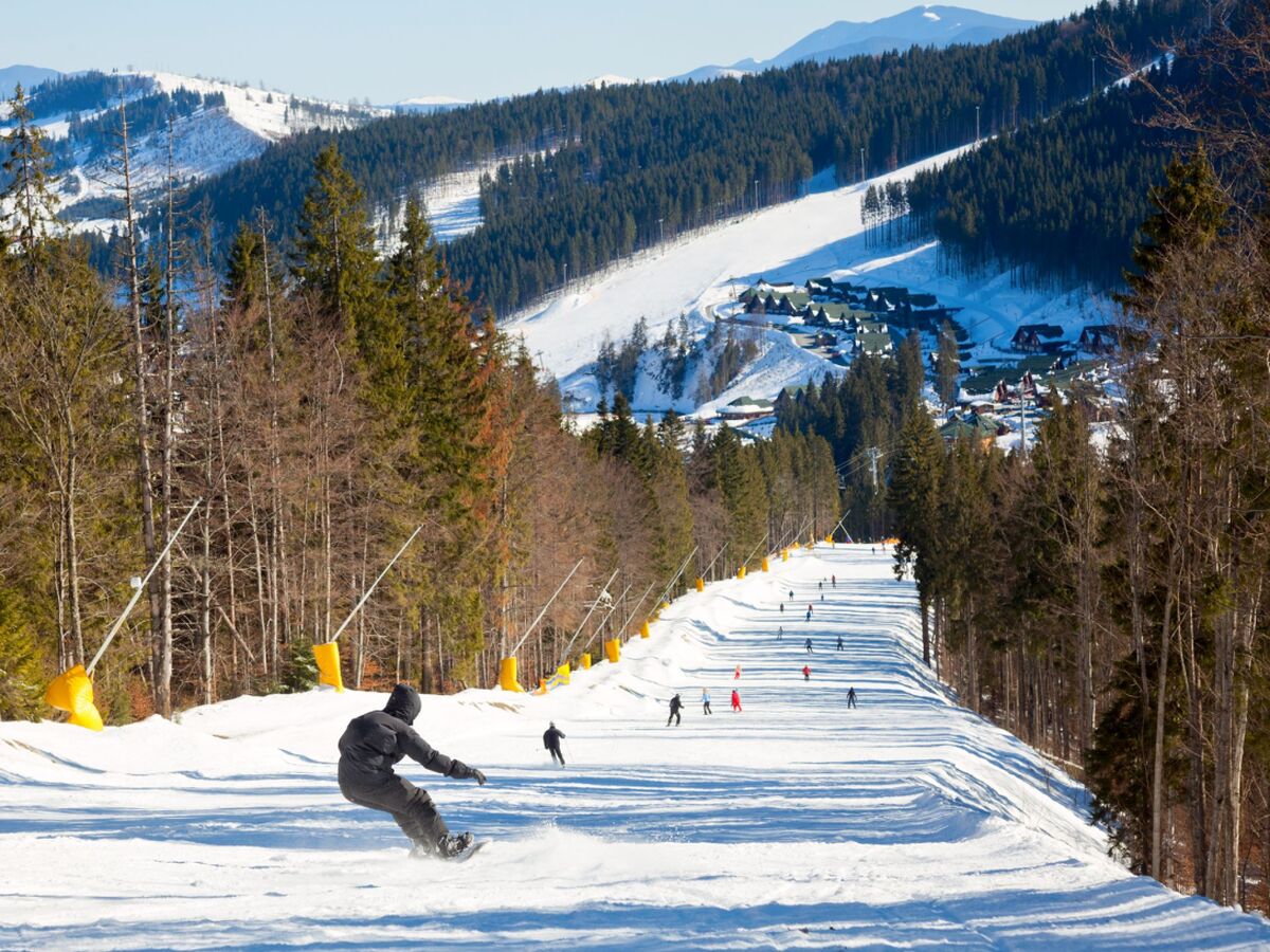 Tatry, hory, zima, lyzovanie, snowboard,