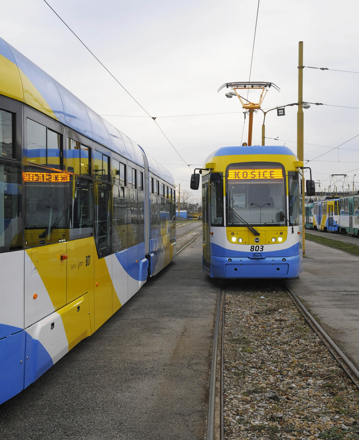 Košice, električka Vario, MHD,