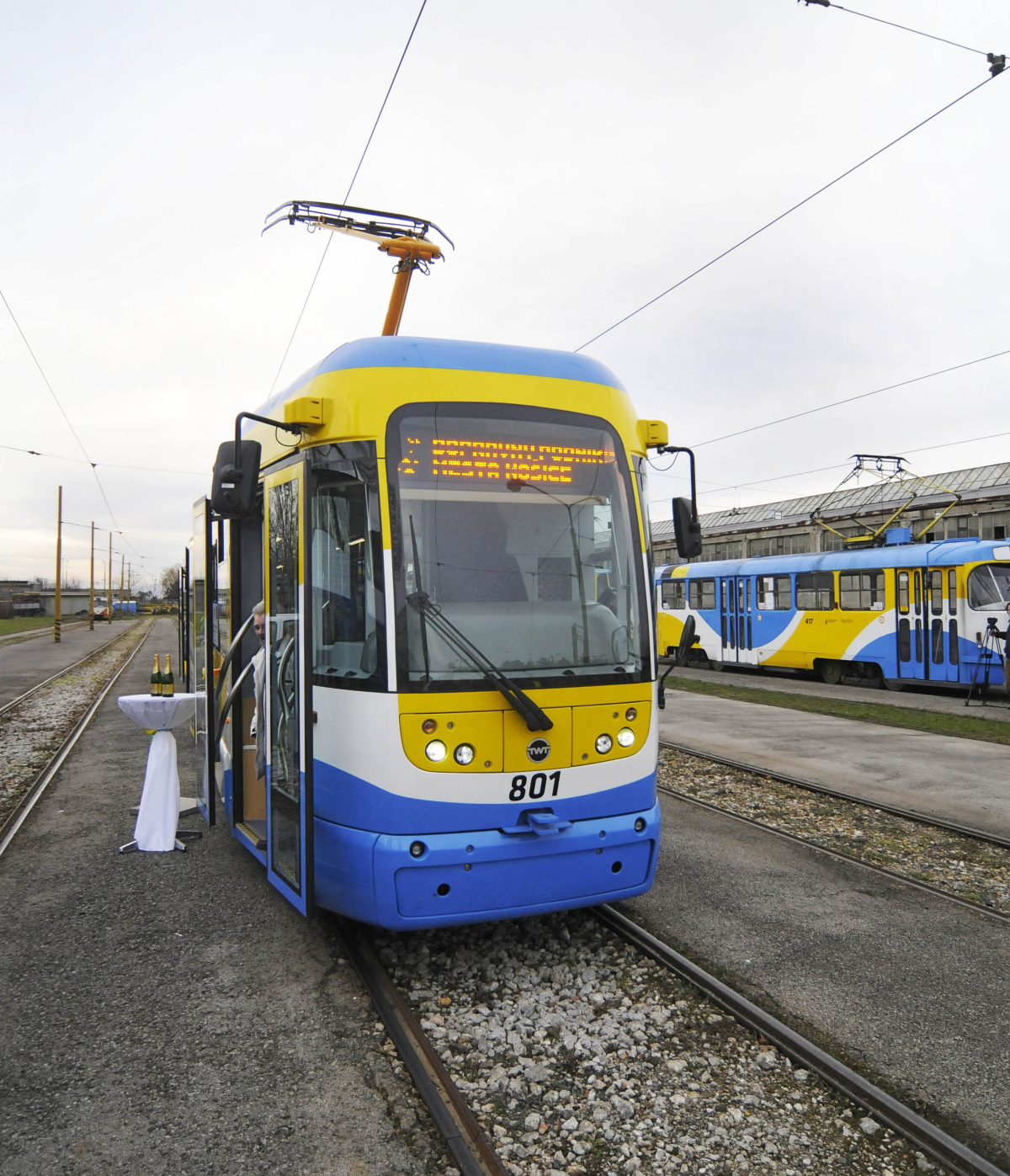 Košice, električka Vario, MHD,