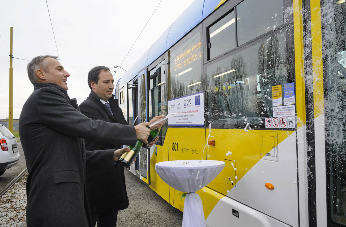 Košice, MHD, električka, Richard Raši, Juraj Hrehorčák