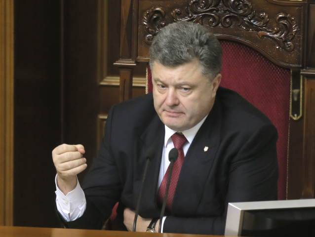 Ukrajina, Petro Porošenko, prezident