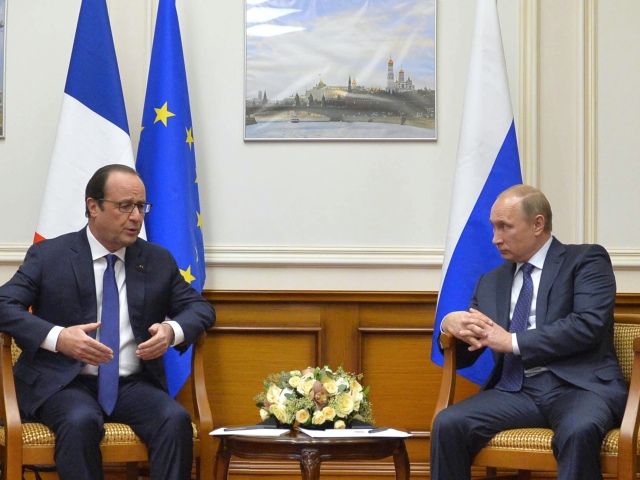 Hollande, Putin