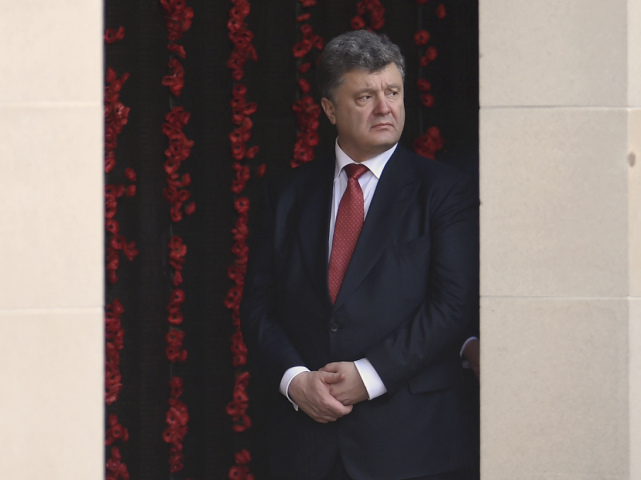 Petro Porošenko, Ukrajina