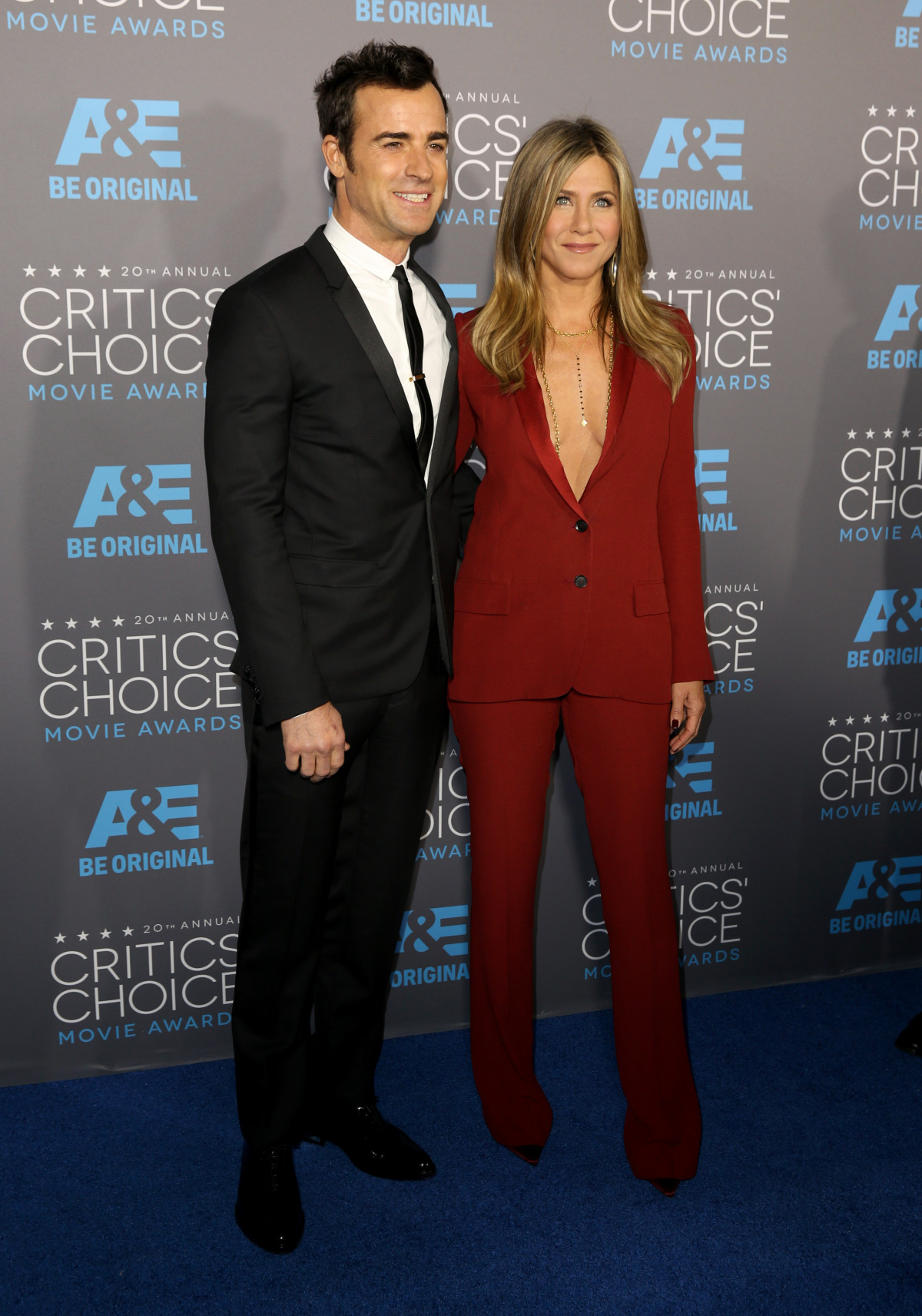 Herecký pár Justin Theroux a Jennifer Aniston.