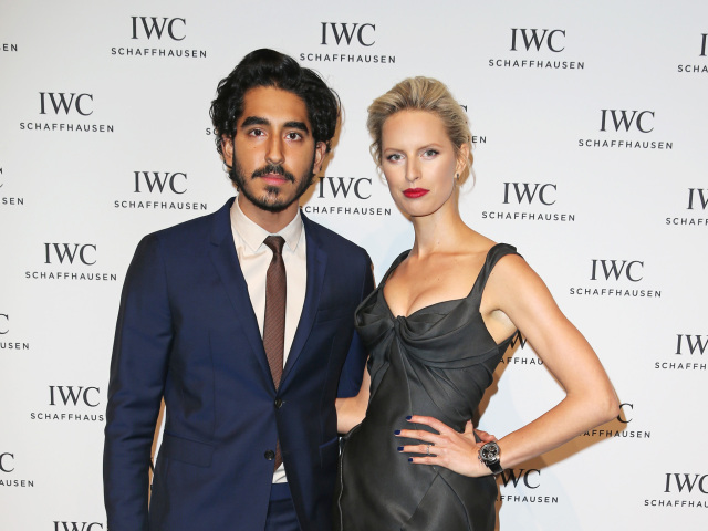 Dev Patel a česká topmodelka Karolína Kurková