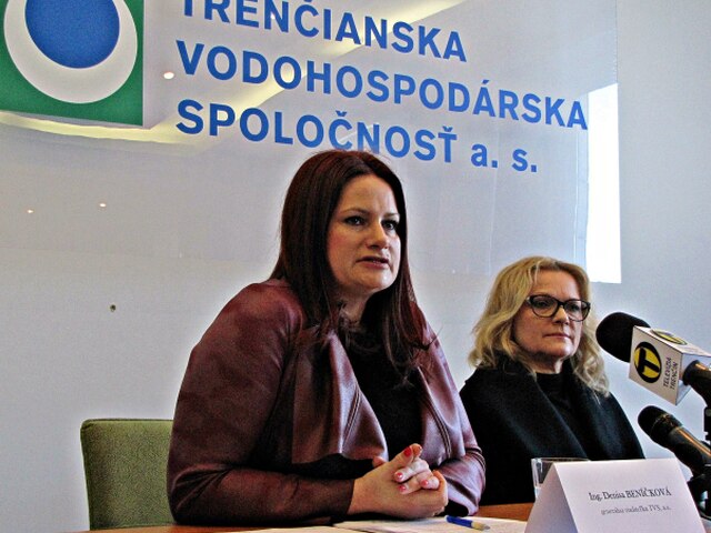 Denisa Beníčková, Trenčianska vodárenská spoločnosť