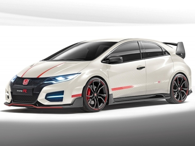 Honda síce nezverejnila finálnu podobu Type-R, toto je však počítačová ilustrácia, ktorá vznikla na základe doteraz zverejnených snímok, a tak je pravdepodobné, že už nebude od reality.