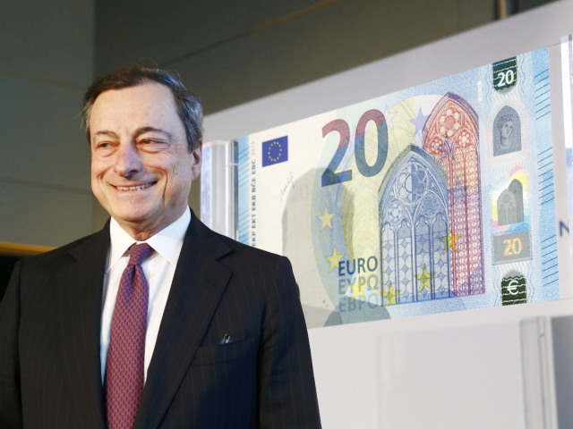 20, eur, ECB, Mario Draghi