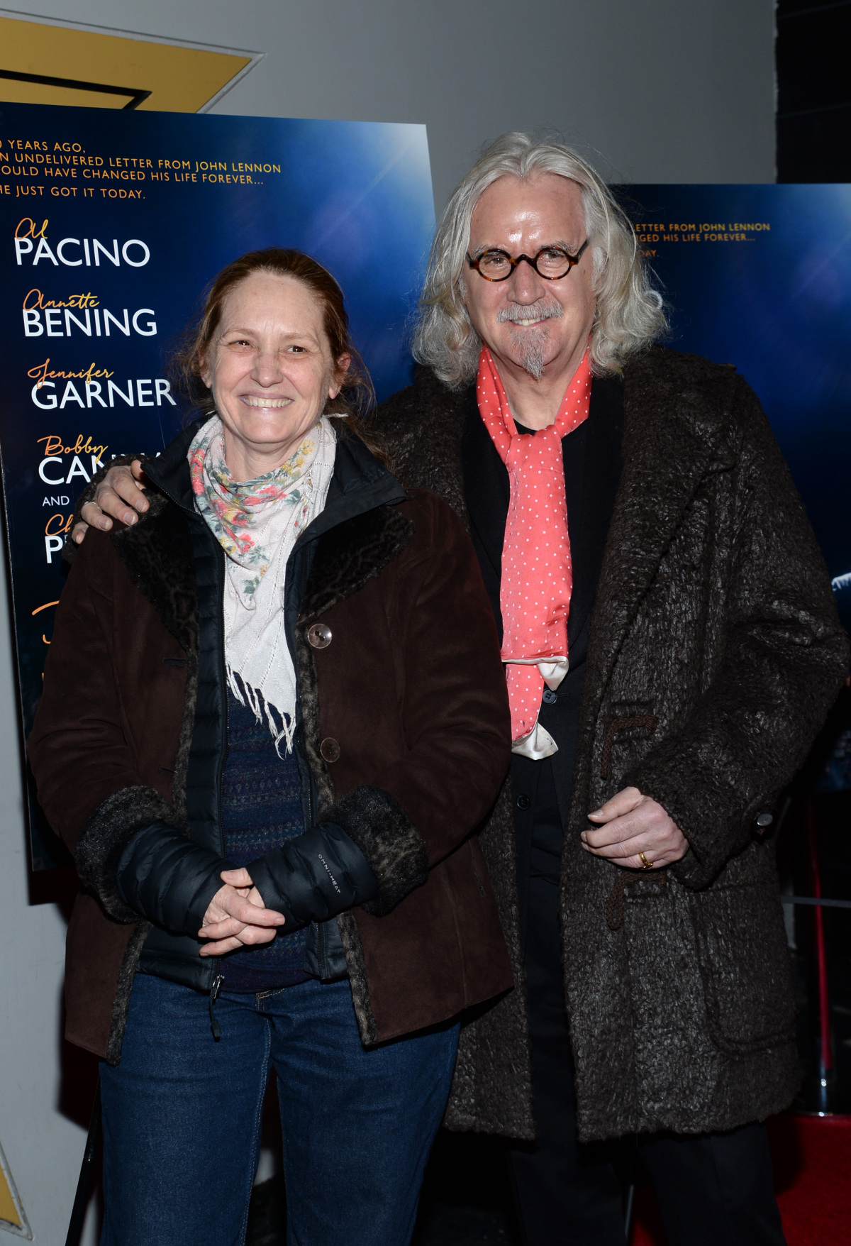 Herečka Melissa Leo a herec Billy Connolly.