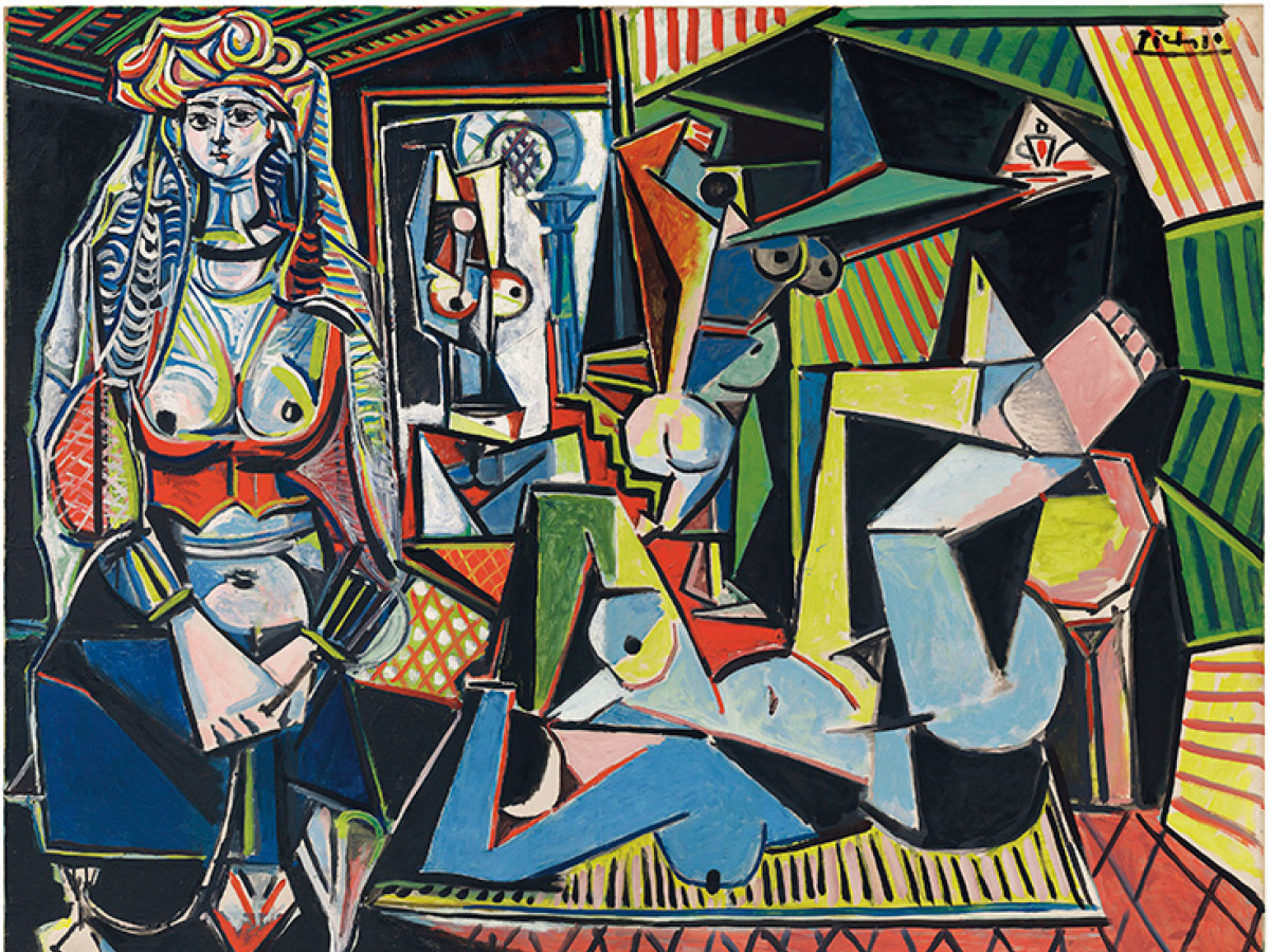 picasso Alžírske ženy