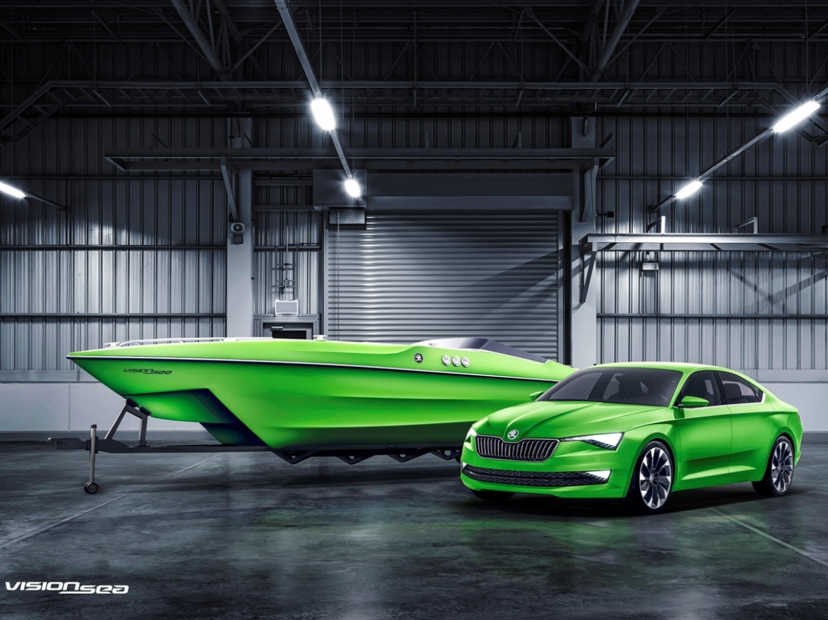 Škoda VisionSea - 1 apríl