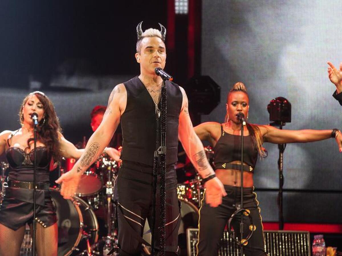Robbie Williams v Bratislave.