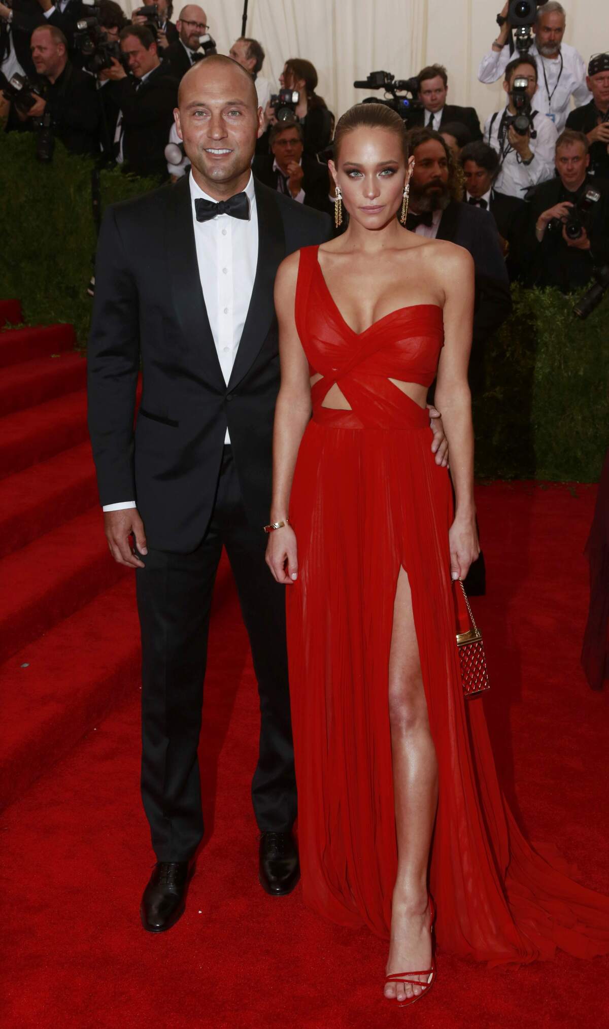 Bejzbalista Derek Jeter a jeho priateľka - modelka Hannah Davis.