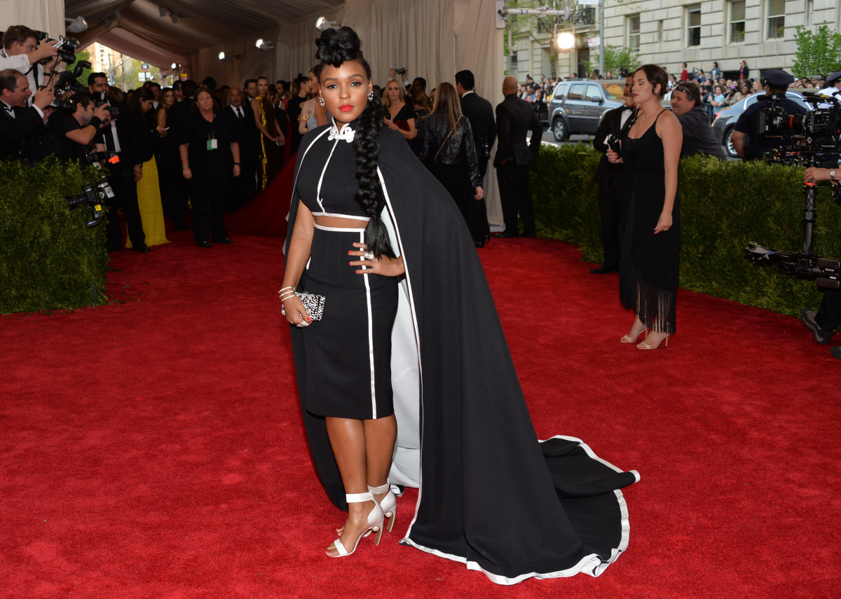 Speváčka Janelle Monae.