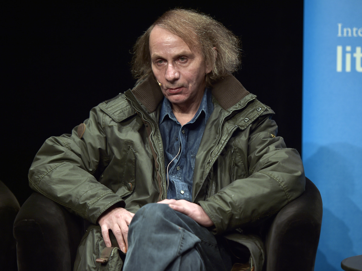 Francúzsky spisovateľ Michel Houellebecq.