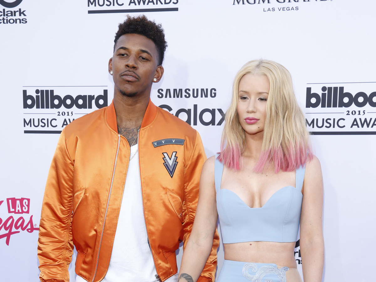 Nick Young a jeho priateľka - raperka Iggy Azalea.