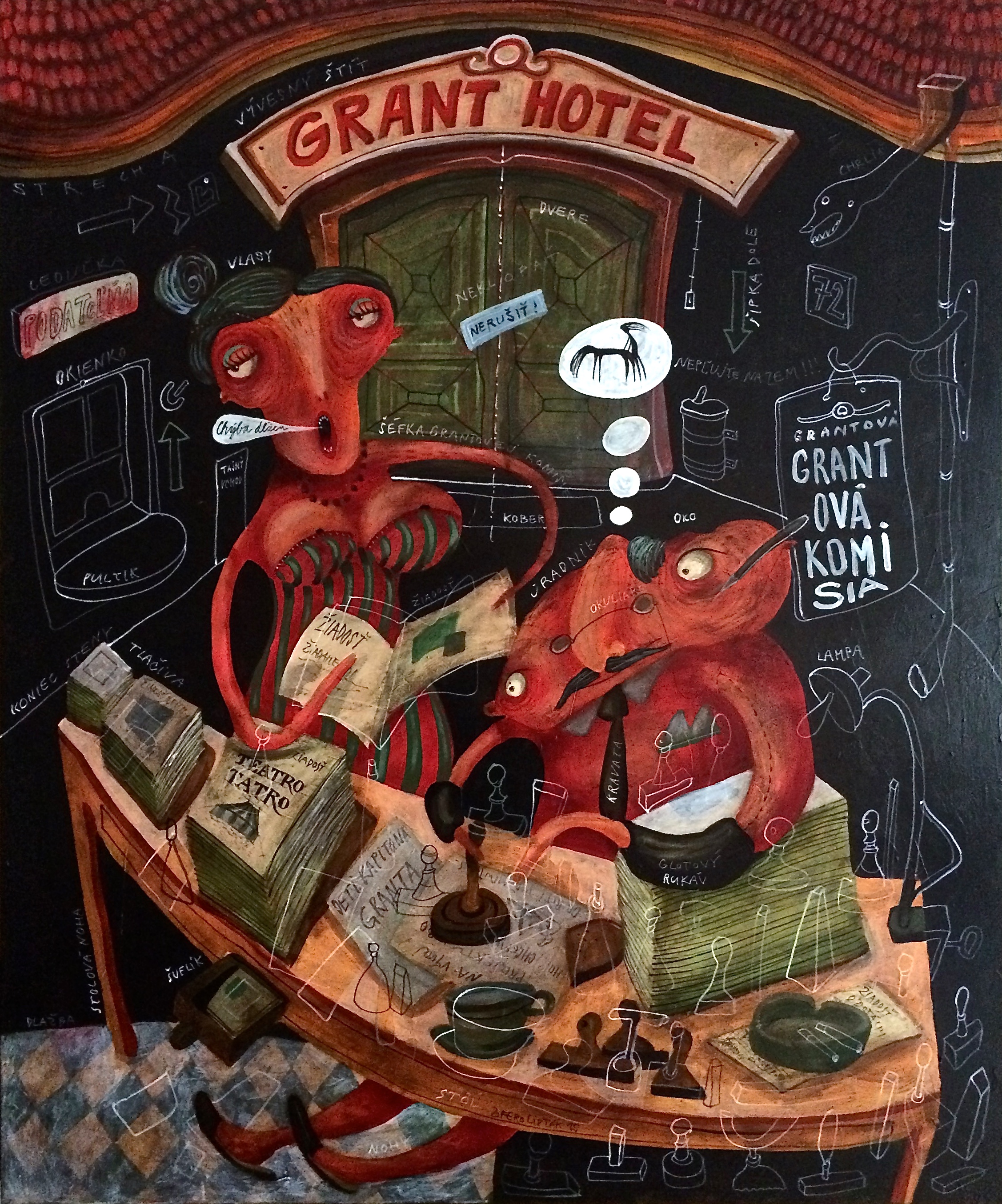 Grand hotel.