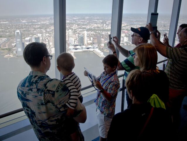 New York, One World Observatory, One World Trade Centre, WTC, vyhliadková plošina, Manhattan, Ground Zero