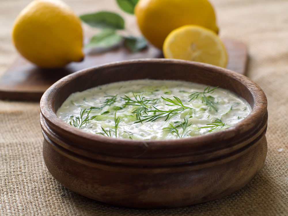 Svieži jogurtový dressing nesklame.