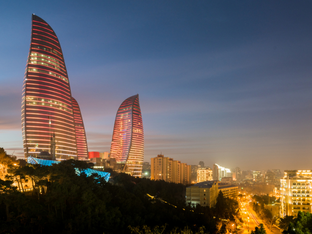 Azerbajdžanské Baku.