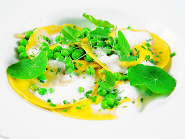 Mercure Raviolli s bryndzou