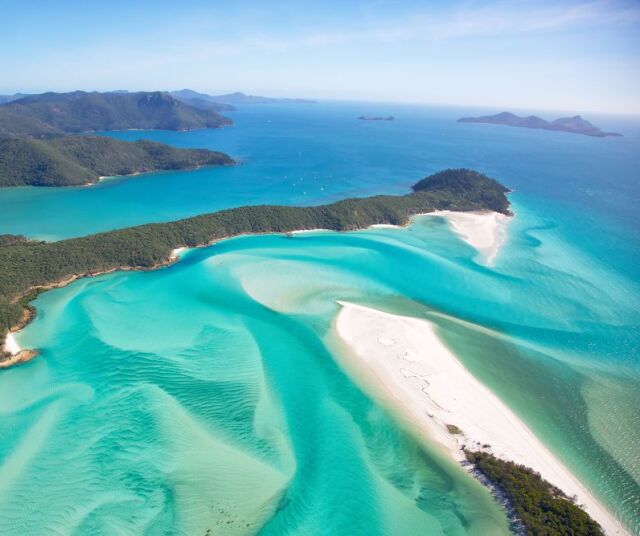 Pláž Whitehaven, Queensland, Austrália