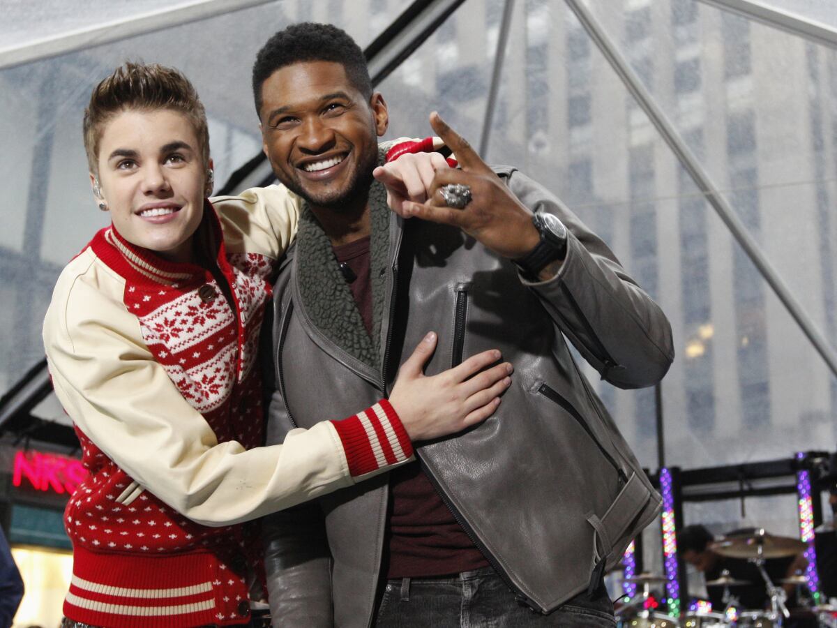Justin Bieber Usher