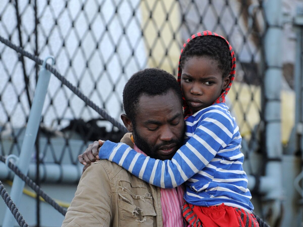 utečenci, imigranti, dieťa, migranti