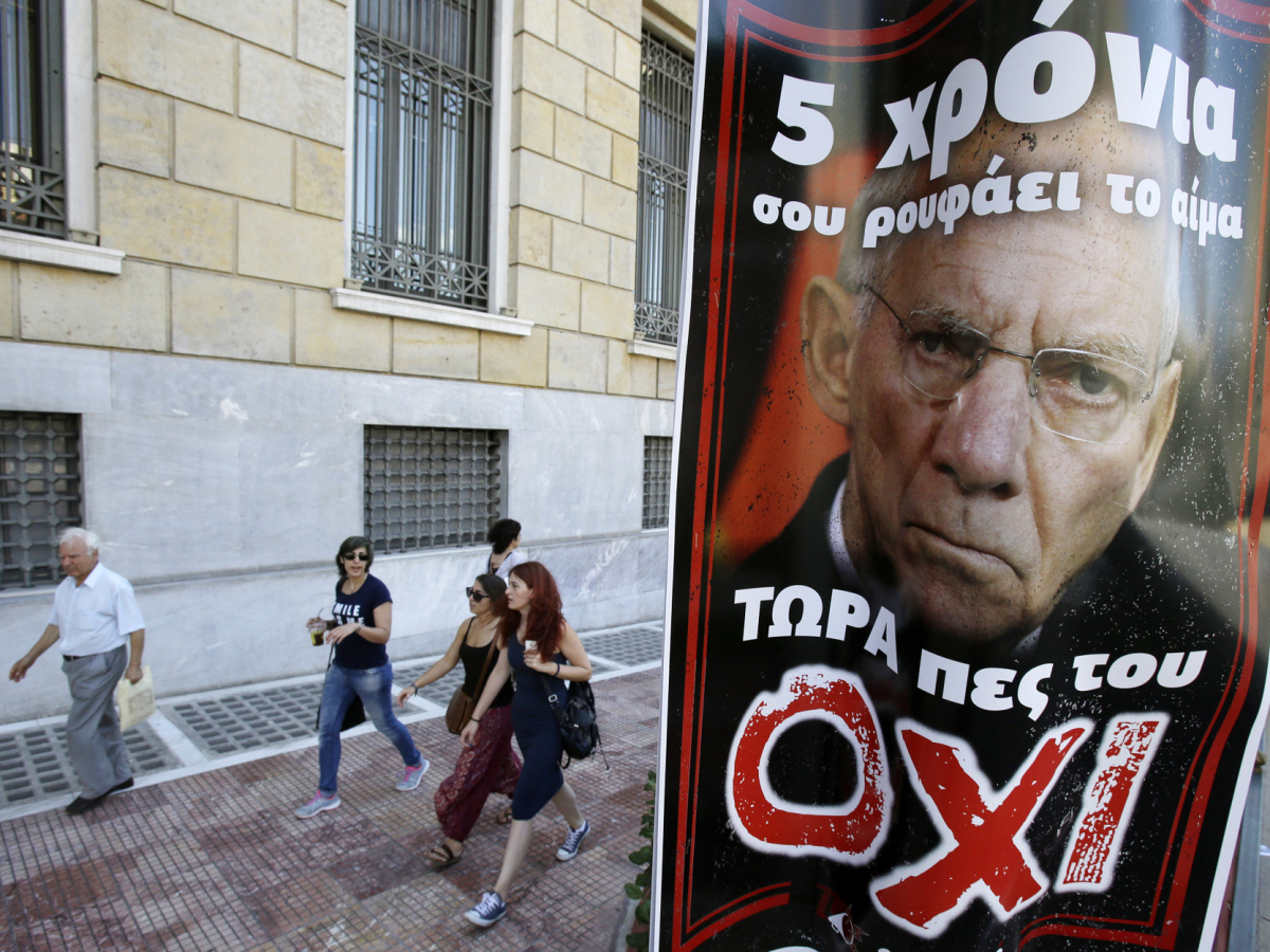 Grécko, referendum Wolfgang Schäuble