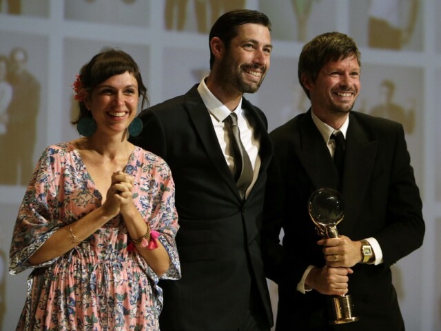 Courtney Maum, herec Matt Gallagher a režisér Diego Ongaro