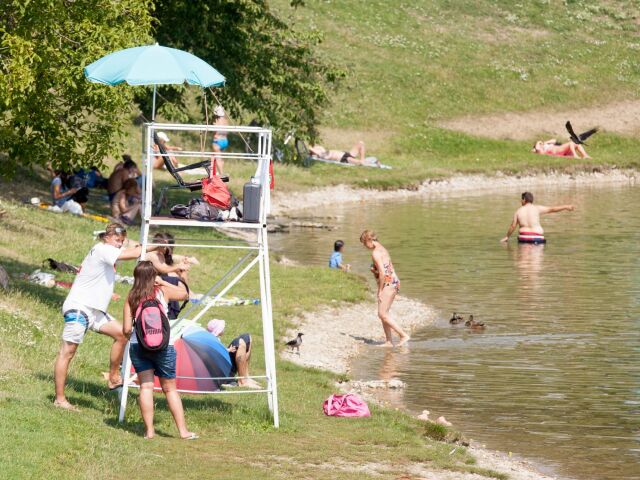 kuchajda, pocasie, teplo, leto, horúčavy