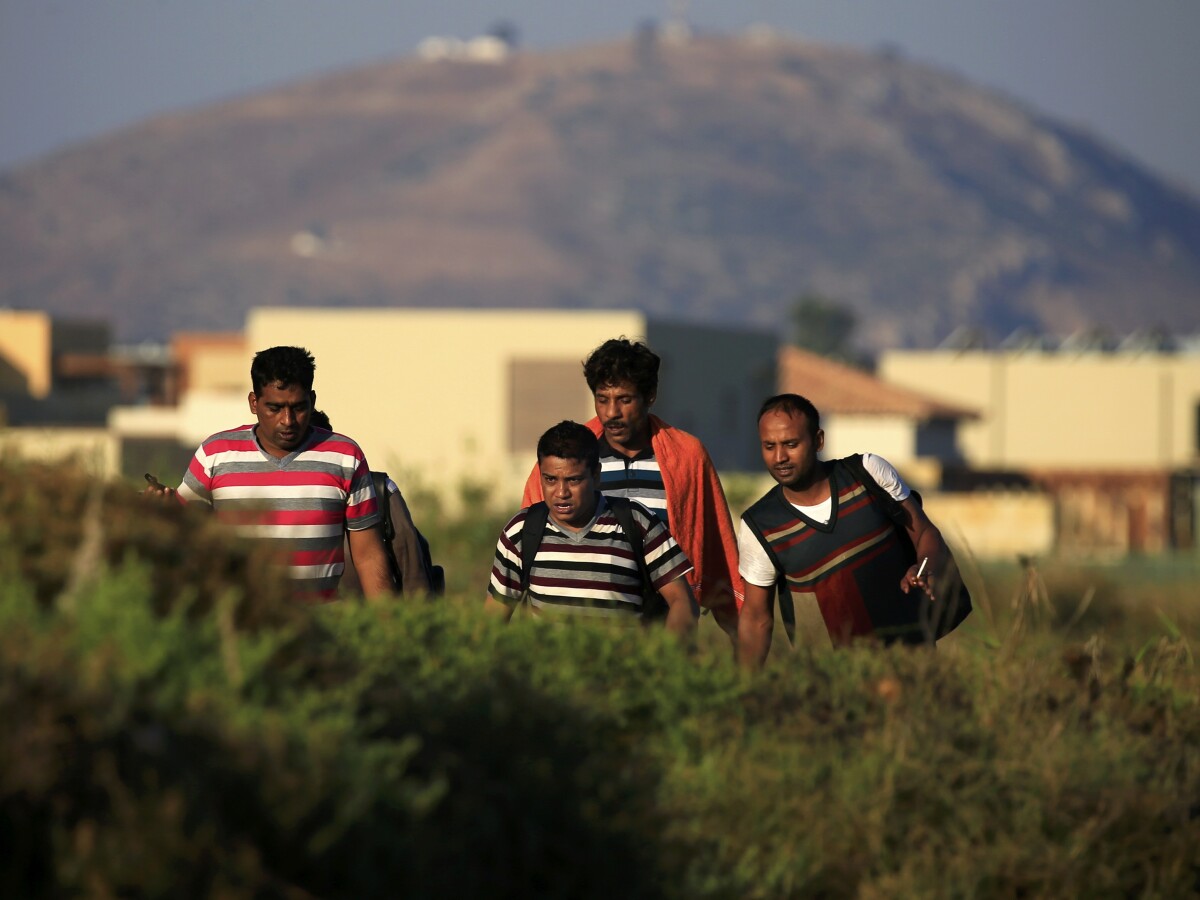 Grécko, migranti