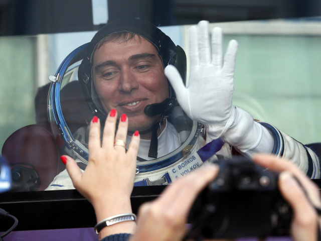 Sojuz, ISS, Sergej Volkov