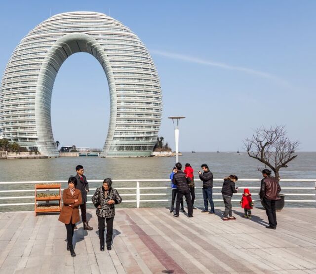 Sheraton Huzhou Hot Spring Resort, Huzhou, Čína, hotel