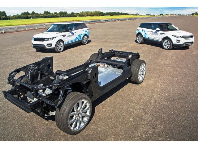 Jaguar Land Rover - ekologické pohony 2020
