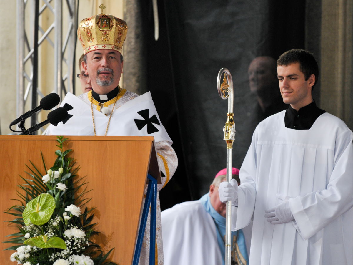 Šaštín, arcibiskup Vasiľ