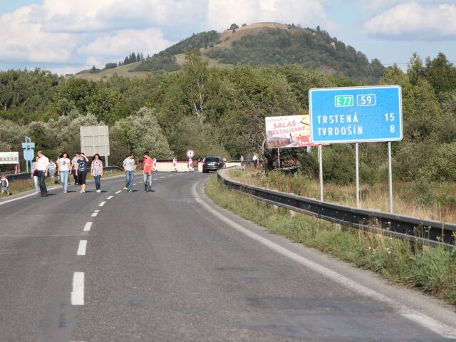 orava, uzavretý most, kolaps, podbiel, cesta,