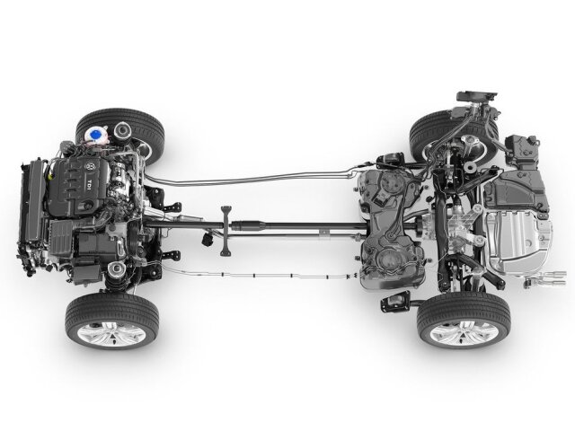Nový systém 4x4 umožňuje nastaviť štyri jazdné programy. Dva pre terén a dva pre asfalt.