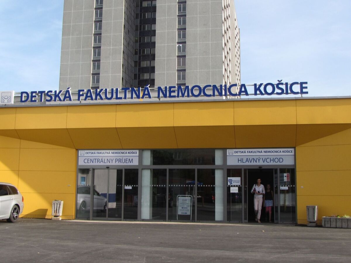 nemocnica, detská fakultná nemocnica, košice,
