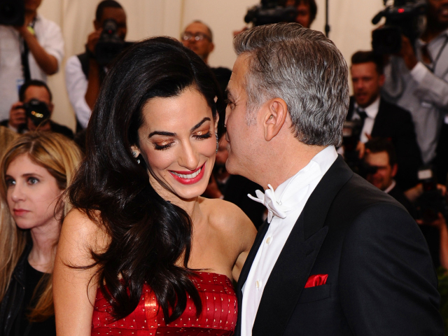 Amal Clooney a George Clooney 