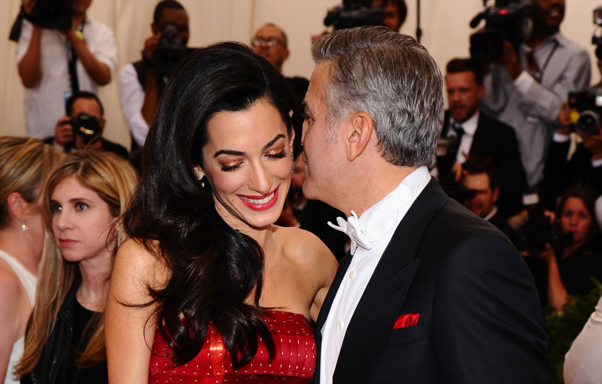 Amal Clooney a George Clooney 