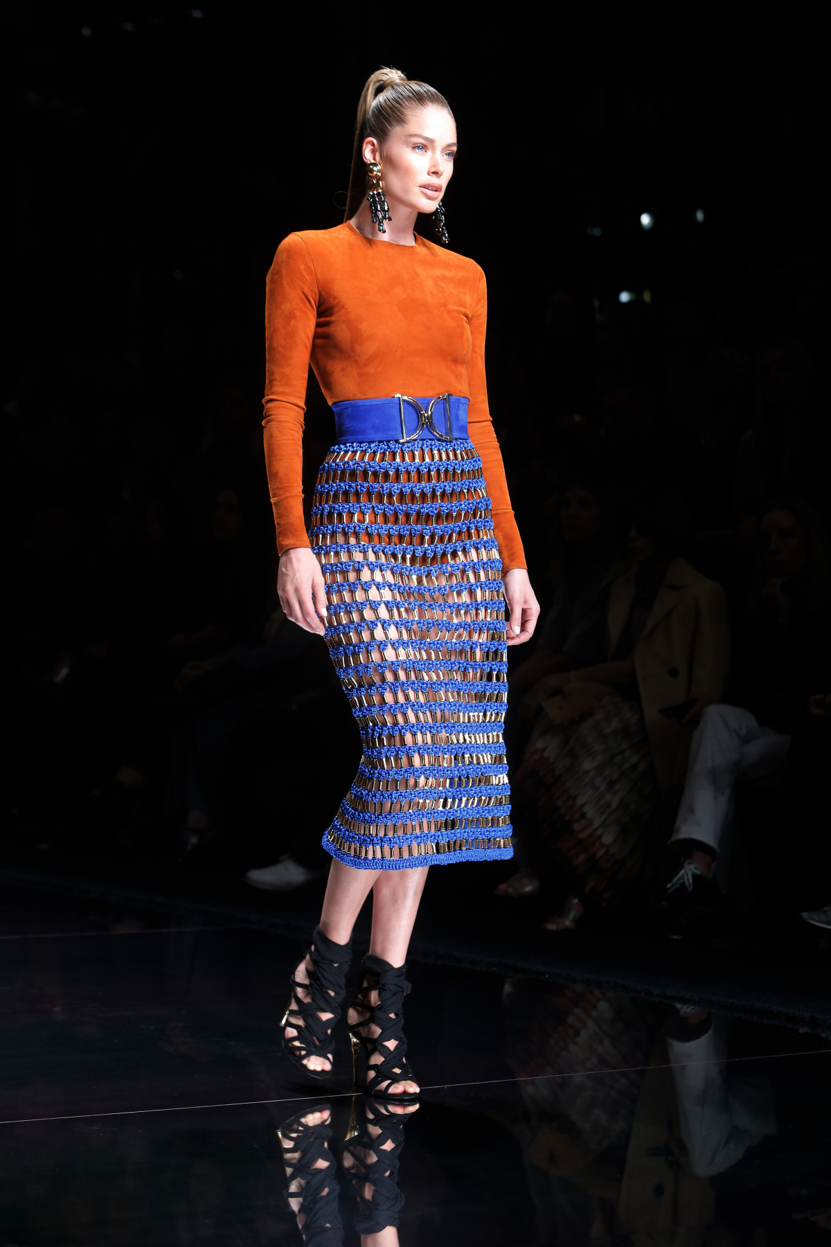 Balmain - Paríž - jar a leto 2016 - Doutzen Kroes